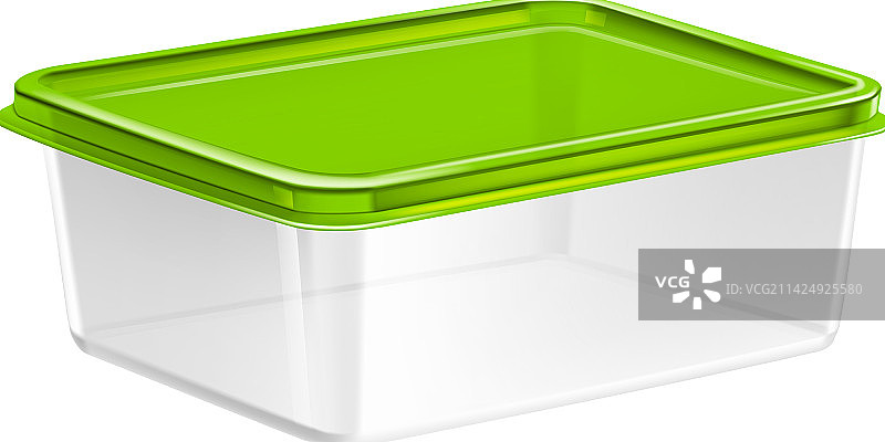绿色塑料容器组合图片素材
