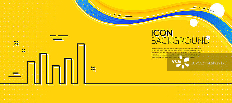 柱状图折线图标金融图表图片素材