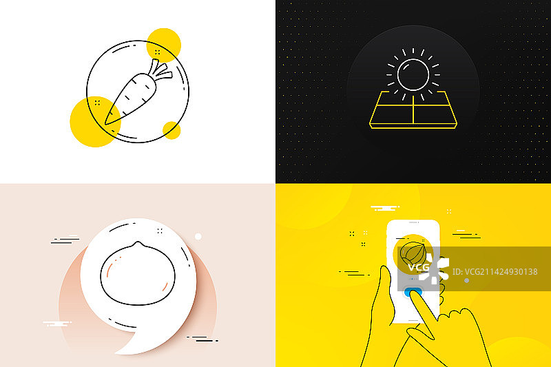 澳洲坚果榛子胡萝卜等极简组合图片素材