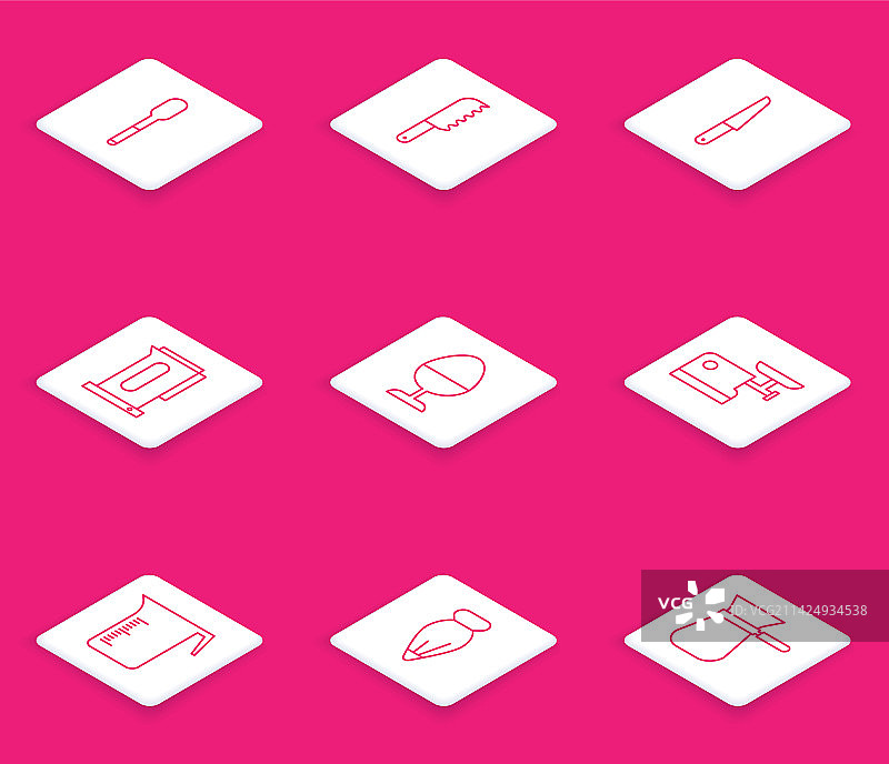 勺子面包刀水壶图片素材