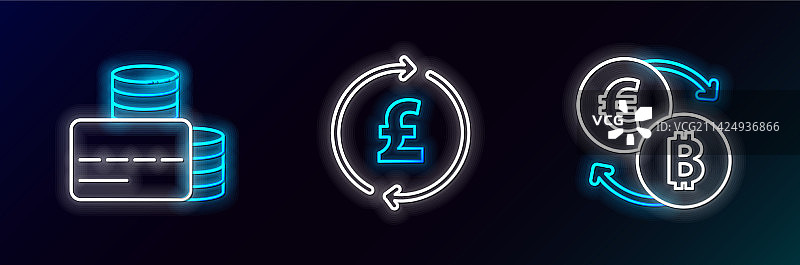 加密货币交易所信用卡图片素材