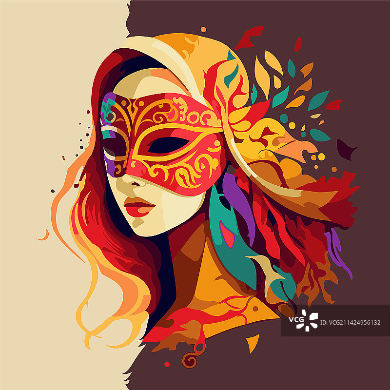 狂欢节上的小说人物图片素材