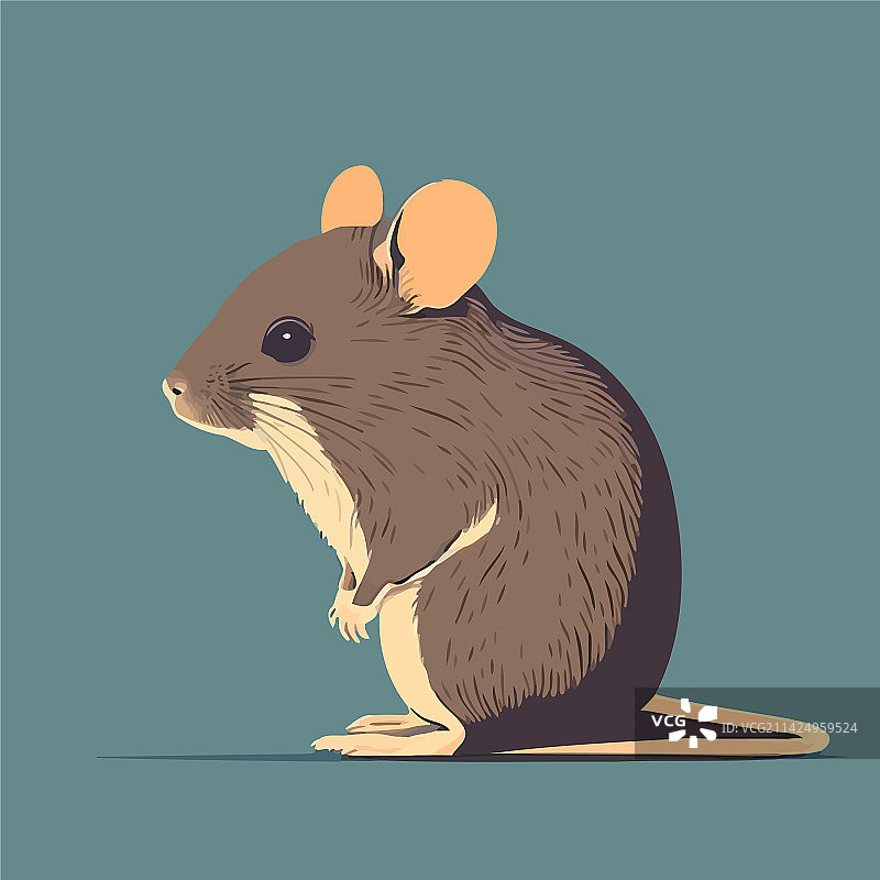 小型啮齿类哺乳动物图片素材