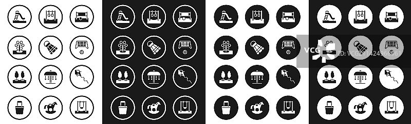 排球网与球、羽毛球套装图片素材