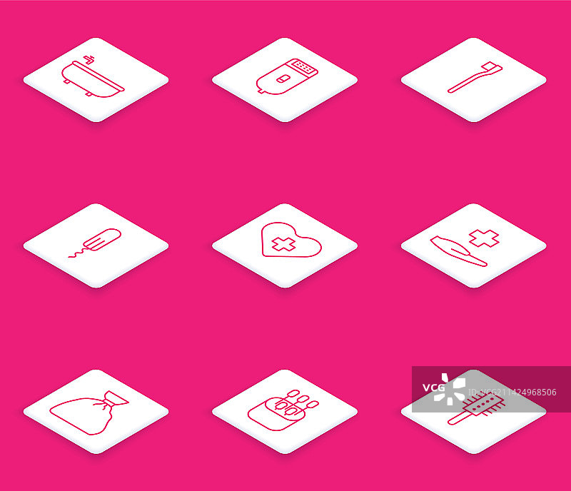 浴缸和电动理发器图片素材