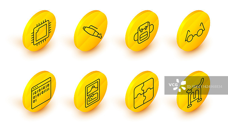 带角头盔维京人拼图图片素材