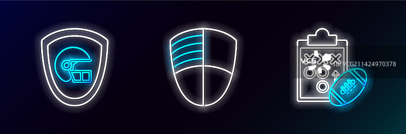 美式概念线条规划策略组合图片素材