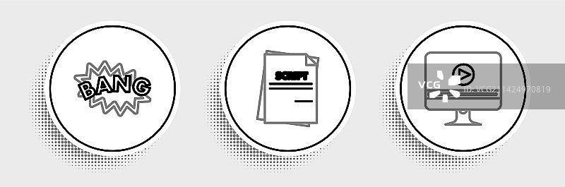 在线播放视频语音文本弹幕banner图片素材