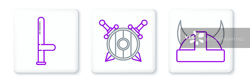 带角头盔维京人警察橡胶素材图片素材