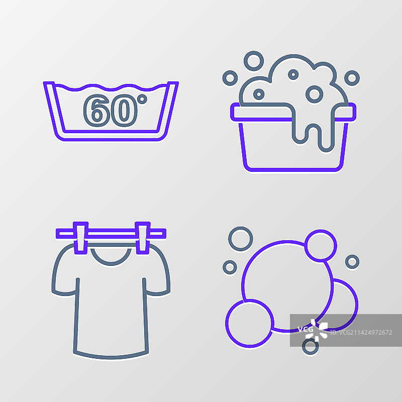 肥皂泡晾衣盆素材图片素材