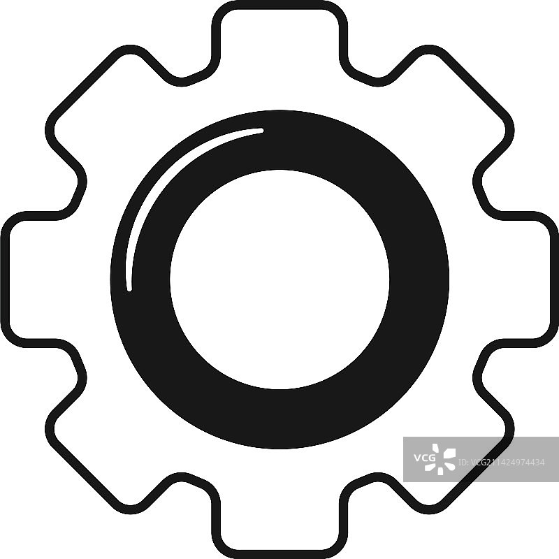 齿轮图标设计图片素材