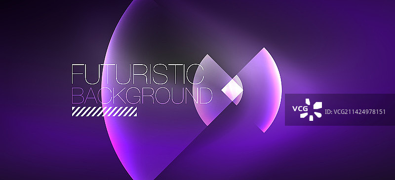 抽象的背景与霓虹灯发光图片素材