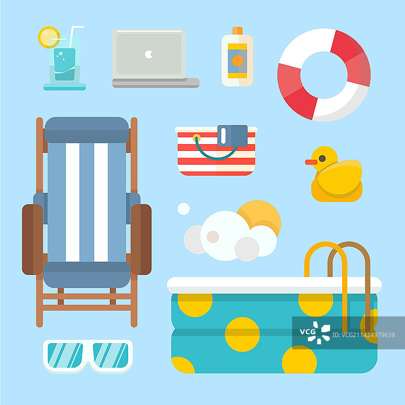 元素-露营3图片素材