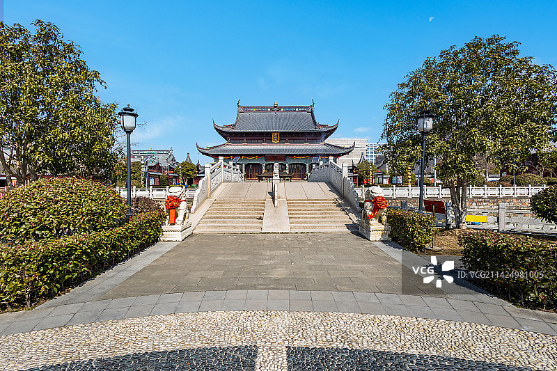 上海财神庙图片素材