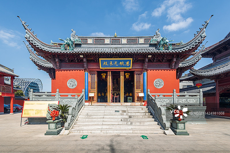 上海财神庙图片素材