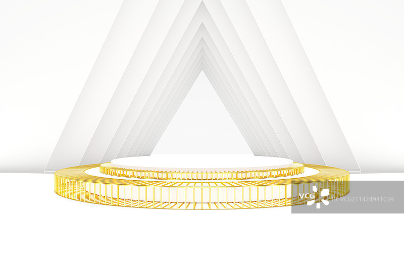 3D艺术中心建筑空间图片素材