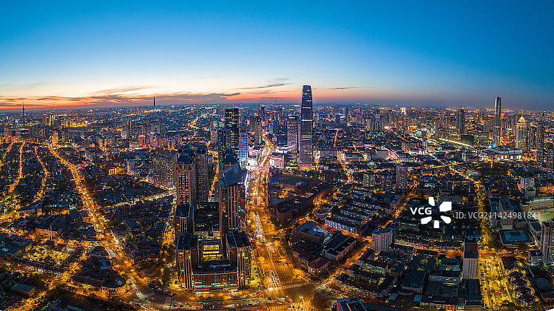 天津南京路图片素材