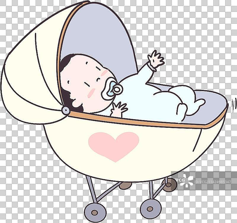 婴儿元素图片素材