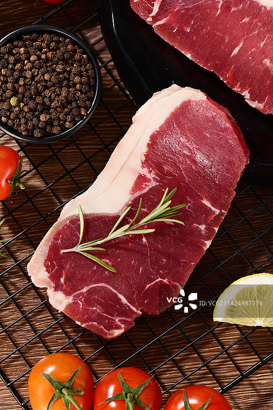 牛排与香料图片素材