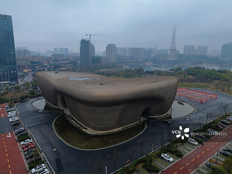 株洲 神农大道 株洲博物馆 神农大剧院 神农塔 神农广场图片素材