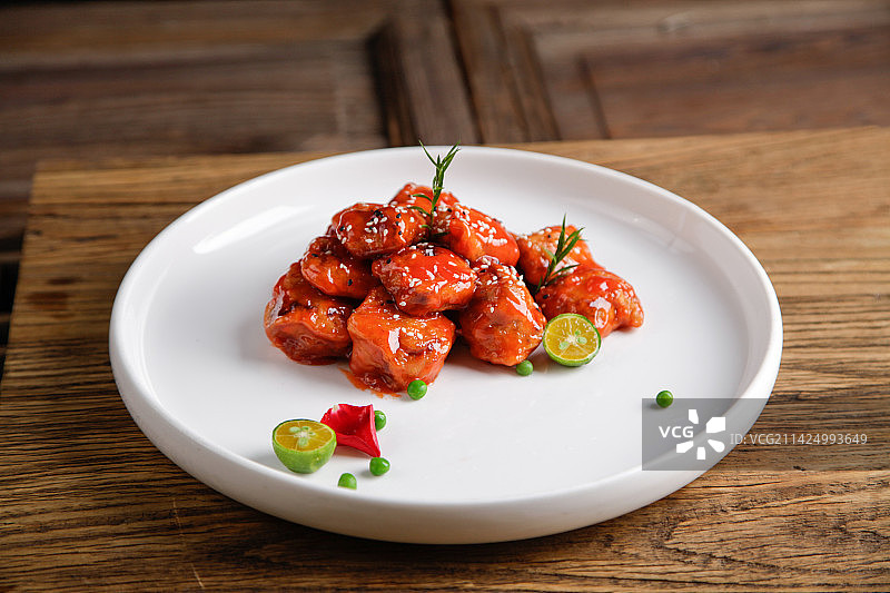 糖醋排骨图片素材