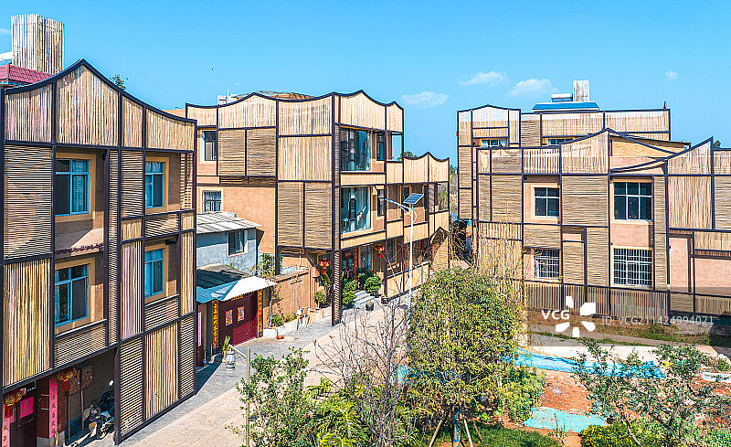 昆明晋宁小渔村图片素材