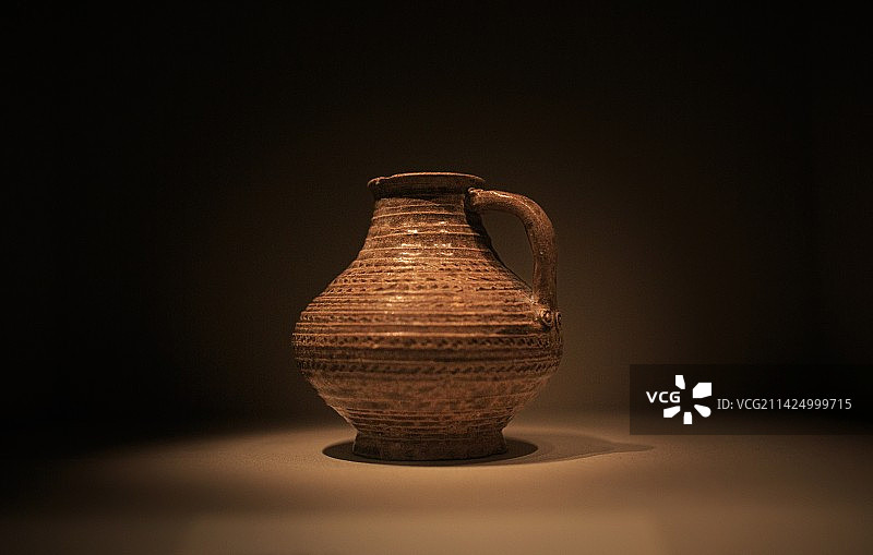 原始瓷壶，西周，中国国家博物馆图片素材