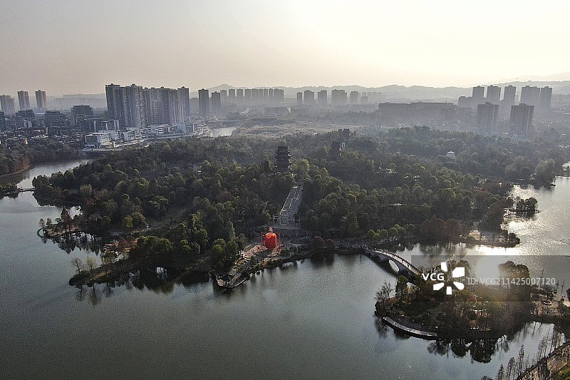 重庆璧山秀湖公园图片素材