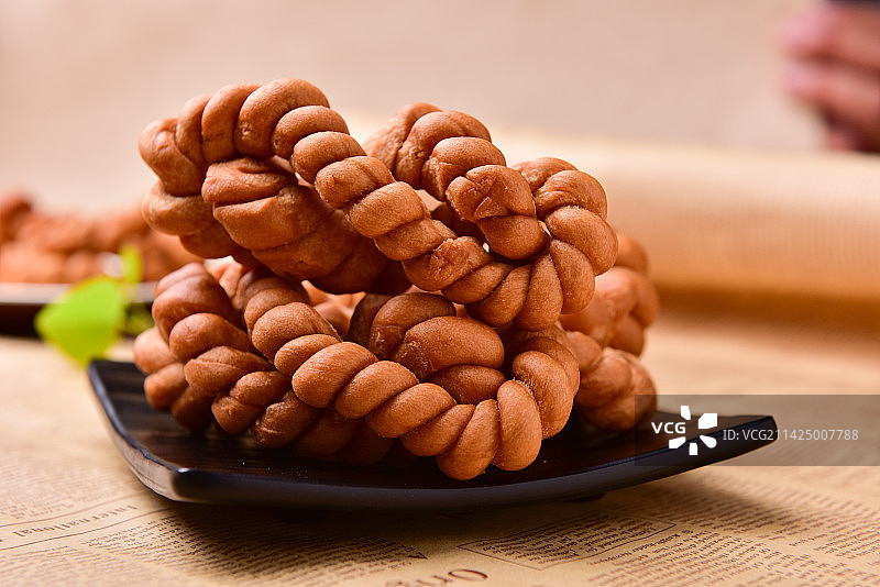 美食麻花  小吃   休闲零食  静物摄影图片素材