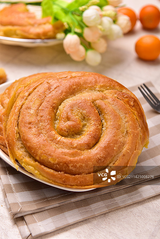 西北美食小吃油旋   特产  休闲零食  静物摄影图片素材