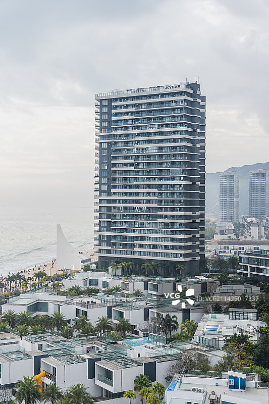 汕尾金町湾的度假酒店图片素材