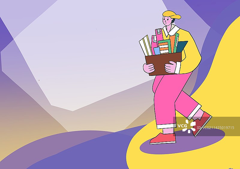 职场插画图片素材