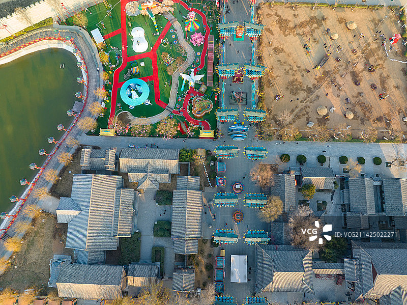 山东泰安东平大宋不夜城图片素材