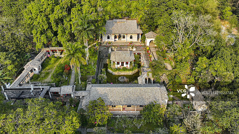 中国四大名庄，岭南第一庄～谢鲁山庄图片素材