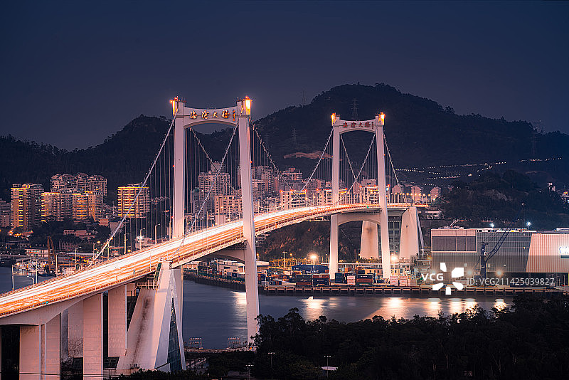 厦门海沧大桥图片素材