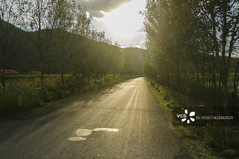 下午乡村图片素材