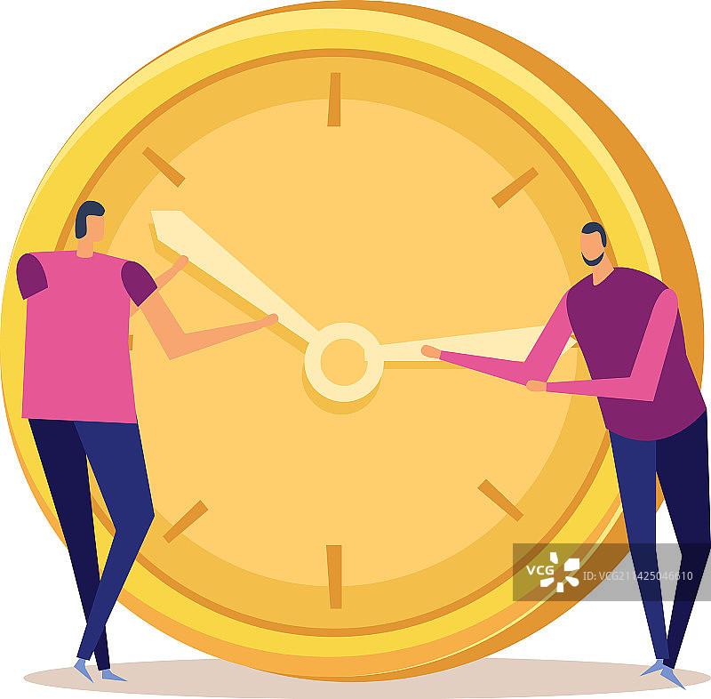 高效管理者的时间分配图片素材