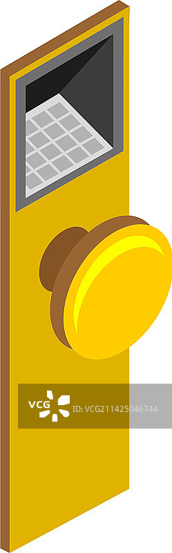 指纹门把手组合图片素材