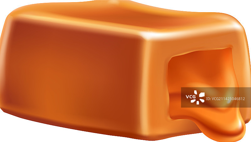 逼真的花生糖构图图片素材