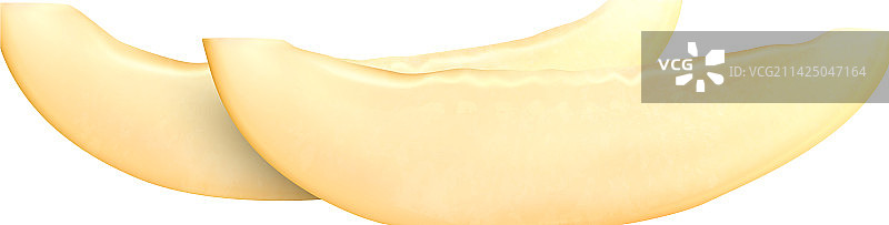 瓜片写实构图图片素材