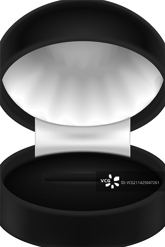 黑色圆形外壳构图图片素材