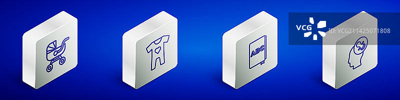 2.5D婴儿车服装ABC合集图片素材