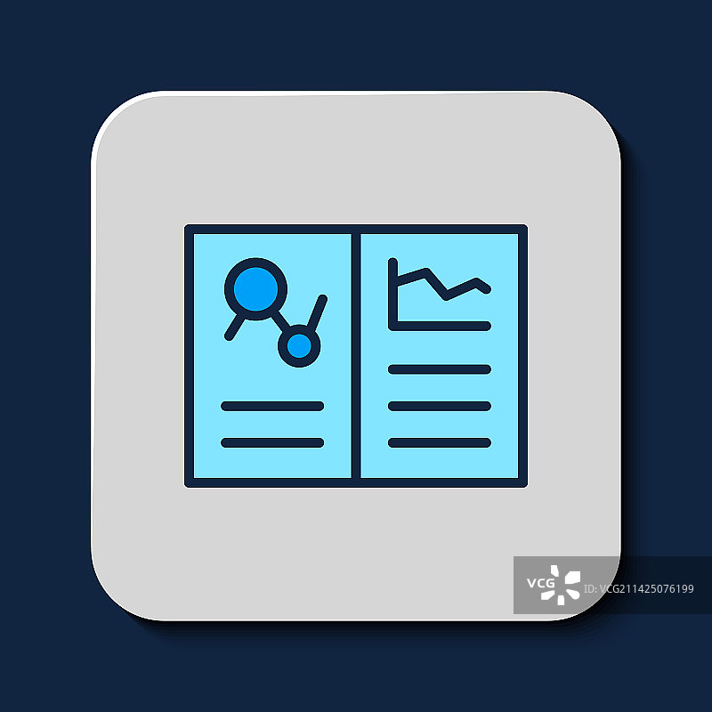 带有临床记录的医疗剪贴板轮廓图标图片素材