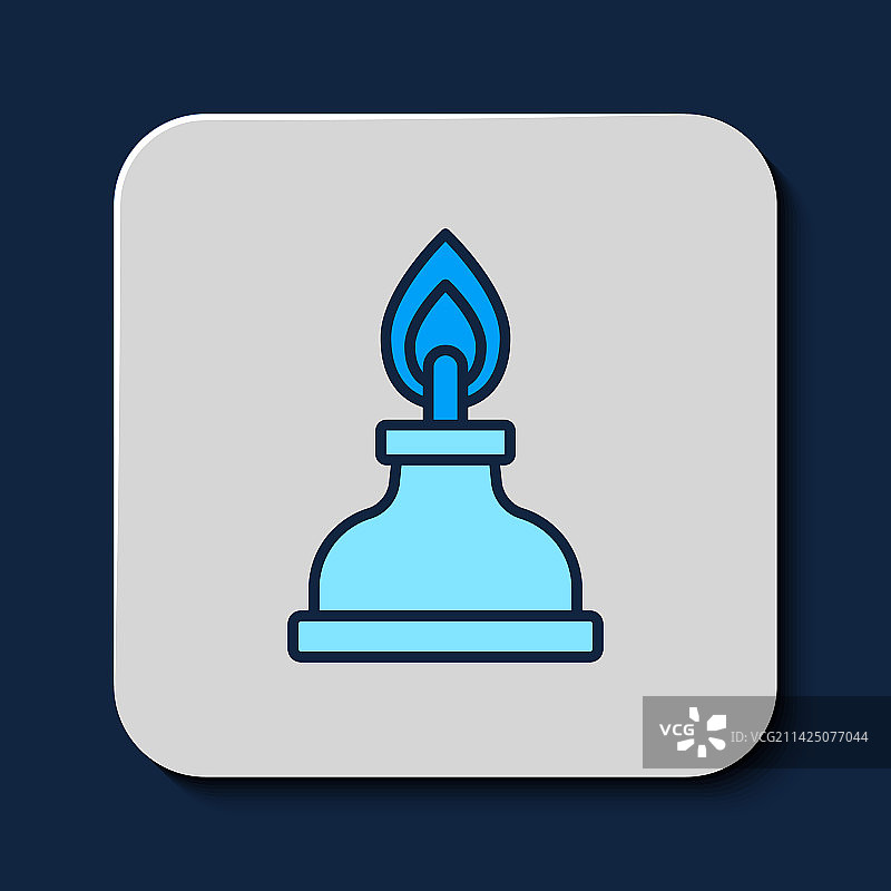 酒精灯图标图片素材