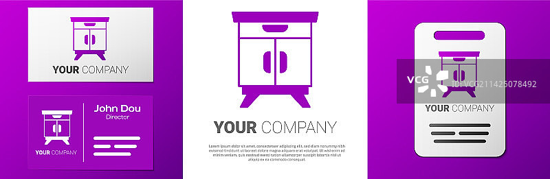 床头柜图标标志图片素材