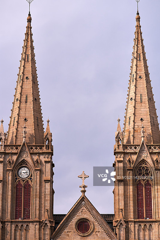 广州圣心大教堂图片素材