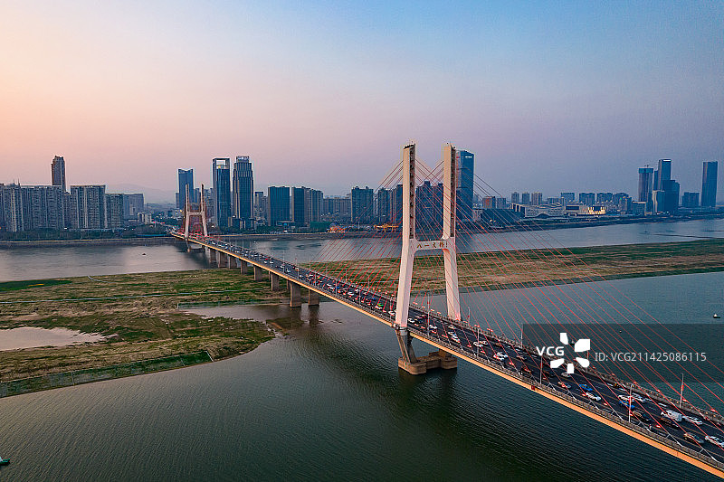 南昌八一大桥图片素材