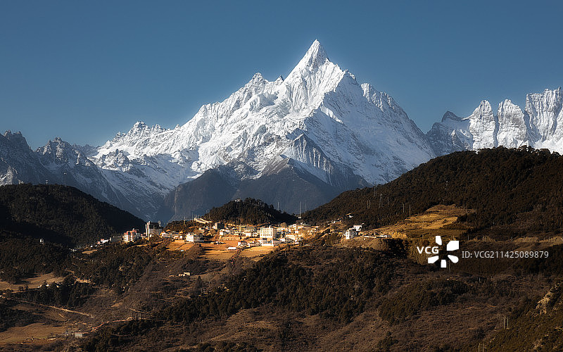 補缅茨姆峰（神女峰）图片素材