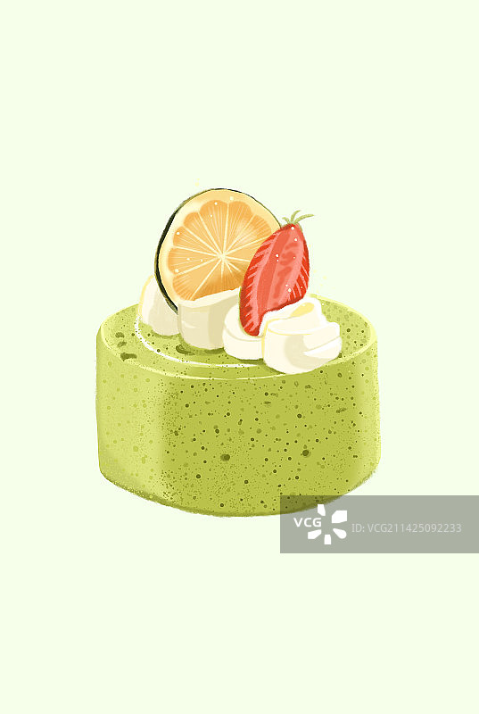 手绘甜品图片素材