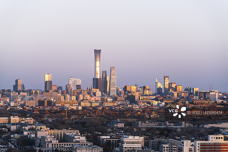 紫禁城的古与今图片素材